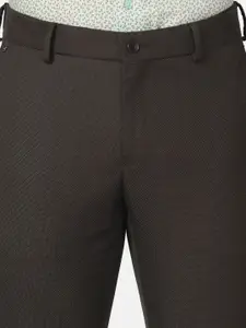 Blackberrys Men Mid-Rise B-95 Slim Fit Formal Trousers