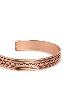 EL REGALO Women Set Of 2 Brass Cuff Bracelet