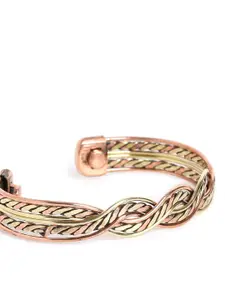 EL REGALO Women Set Of 2 Gold-Plated Cuff Bracelet