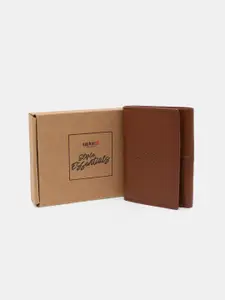 Spykar Leather Belt & Wallet Combo