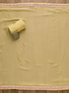 Koskii Floral Printed Unstitched Dress Material