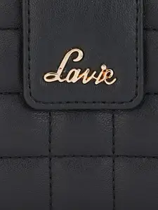 Lavie Women Textured Zip Around Wallet