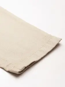 V Dot Men Textured Slim Fit Trousers