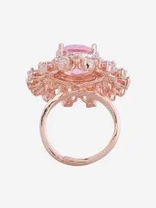 Kushal's Fashion Jewellery Embellished Bridal Gold-Plating CZ-Studded Jewellery Set