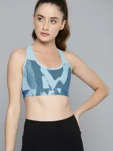 Reebok Printed Training Bra- Medium Coverage Lightly Padded HT6100