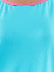 SillyBoom Printed Cotton Maternity T-Shirt Night Dress