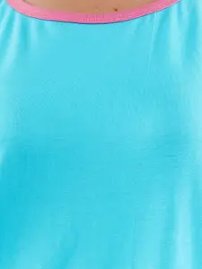 SillyBoom Printed Cotton Maternity T-Shirt Night Dress