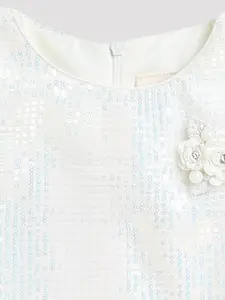 Tiny Girls Embellished Sequined Regular Top