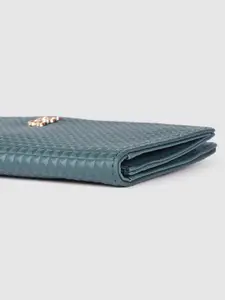 Baggit Women Geometric Textured Two Fold Wallet