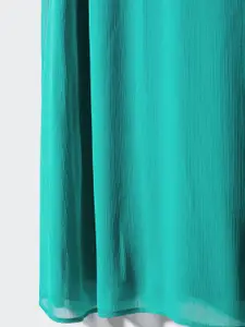 MANGO Women Solid Maxi Skirt