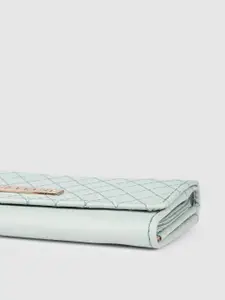 Caprese Women Geometric Thread Work Design Envelope Wallet