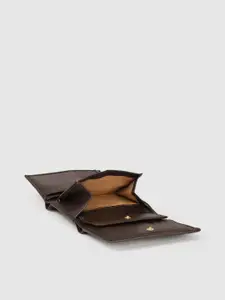 Caprese Women Solid Three Fold Wallet