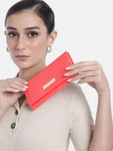 Caprese Women Solid Envelope Wallet