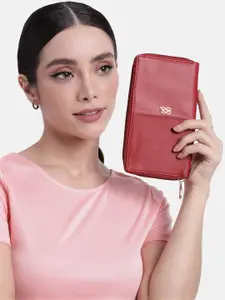 Baggit Women Textured Zip Around Wallet