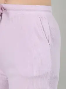 CHKOKKO Women Mid-Rise Regular Shorts