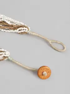 RICHEERA Women Beaded Layered Necklace