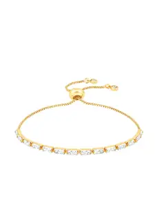 Peora Women Gold-Plated Charm Bracelet