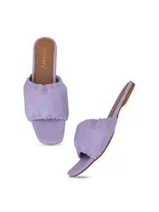 DressBerry Women Synthetic Leather Open Toe Flats