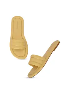 DressBerry Women Open Toe Flats