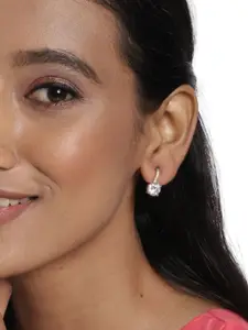 AccessHer Gold-Plated Contemporary Studs Earrings