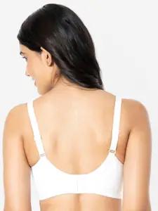 Amante Solid Non Padded Wirefree Cotton Super Support Bra - BRA93401