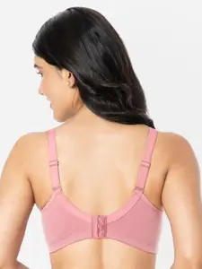 Amante Solid Non Padded Wirefree Cotton Super Support Bra - BRA93401