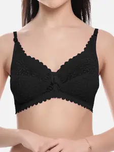 FIMS Pack Of 2 Floral Lace Full Coverage All Day Comfort Rapid-Dry Bralette