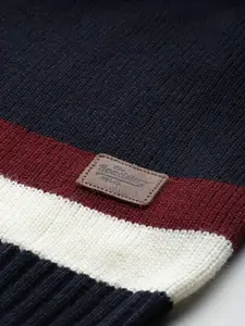 The Roadster Lifestyle Co. Stripe Detail Acrylic Pullover