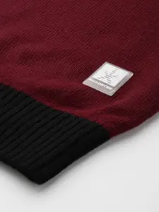 The Roadster Lifestyle Co. Striped Acrylic Pullover