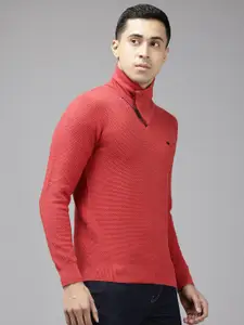 Blackberrys Geometric Pure Cotton Pullover