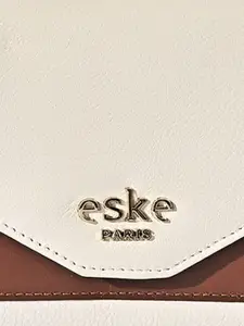 Eske Women Leather Three Fold Wallet