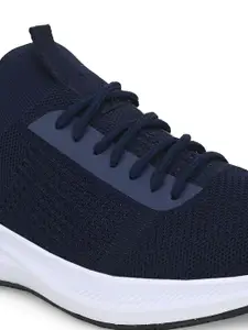 El Paso Men Textile Lace-Up Fresh Foam Running Non-Marking Shoes