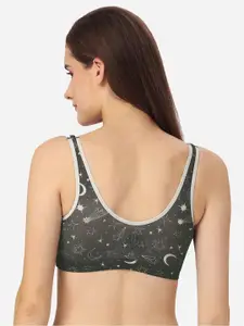 Soie Women Non Padded Non Wired Lounge Bra with Removable Cups