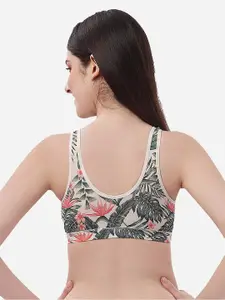 SOIE Non Padded Non Wired Lounge Bra with Removable Cups