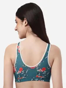 Soie Non Padded Non Wired Lounge Bra with Removable Cups