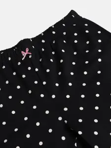 mackly Girls Graphic Printed Night Suit