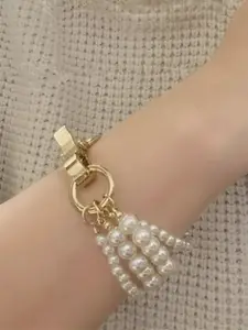 Peora Gold-Plated Wraparound Bracelet