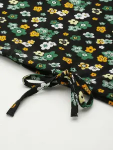 ETC Women Floral Printed Pure Cotton Night suit