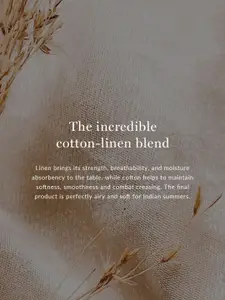 Andamen Men Comfort Fit Linen Pleated Trousers