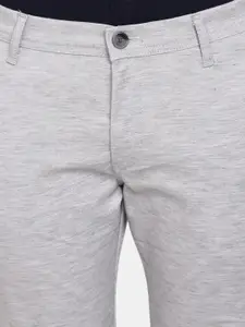 V-Mart Men Mid-Rise Linen Trousers