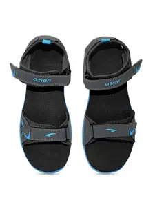 ASIAN Men Infinity-12 Textured Sports Sandals