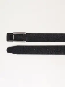 Roadster Men Textured Slider Buckle Belt