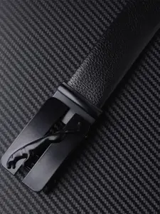Roadster Men Textured Slider Buckle Belt