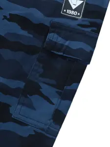 Gini and Jony Infants Boys Camouflage Printed Cotton Shorts