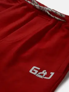 Gini and Jony Boys Mid-Rise Cotton Shorts