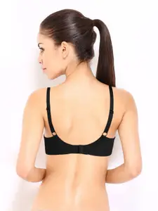 Enamor Non Padded Non-Wired Full Coverage Fab-Cool Side Support Shaper Cotton T-Shirt Bra