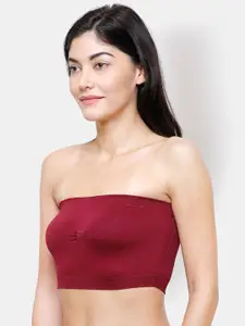 NOIRA Lightly Padded All Day Comfort Cotton Bandeau Bra