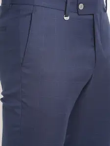 Turtle Men Tailored Skinny Fit Stretchable Formal Trousers