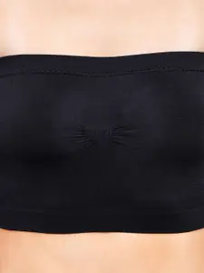 NOIRA Pack Of 2 Lightly Padded All Day Comfort Cotton Bandeau Bra