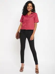 Ruhaans Classic Embellished Casual Shirt